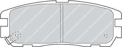 Remblokken set FDB1017