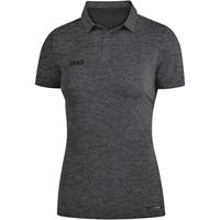 JAKO 6329D Polo Premium Basics Dames - Antraciet Gemeleerd - 42 - thumbnail
