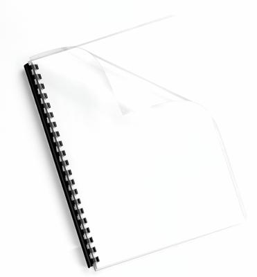 Fellowes omslagen, ft A4, PVC, 200 micron, pak van 100 stuks, transparant Fellowes omslagen, ft A4, PVC, 200 micron, pak van 100 stuks, transparant