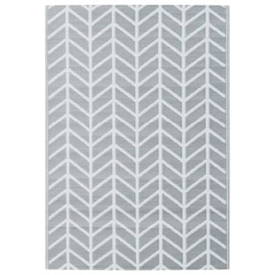 VidaXL Buitenkleed arakil 160x230 cm pp grijs