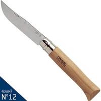 Zakmes Opinel Nº12 Roestvrij staal beukenhout 12 cm - thumbnail