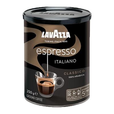 Lavazza Espresso Italiano Classico in blik - gemalen koffie - 250 gram Lavazza Espresso Italiano Classico in blik - gemalen koffie - 250 gram
