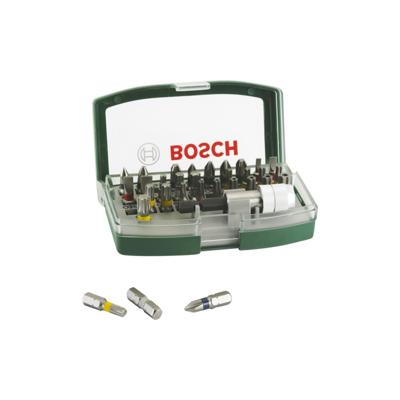 Bosch Accessories PROMOLINE 2607017063 Bitset 32-delig Plat, Kruiskop Phillips, Kruiskop Pozidriv, Inbus, Zesrond-TX BO, Binnen-zesrond (TX)