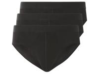 LIVERGY Herenslips 3-pack (Zwart, S) - thumbnail