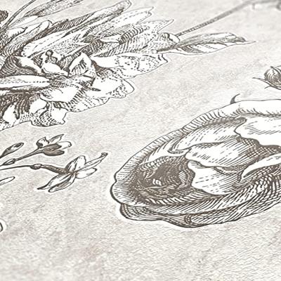 Livingwalls My Home My Spa grijs behang | 387001