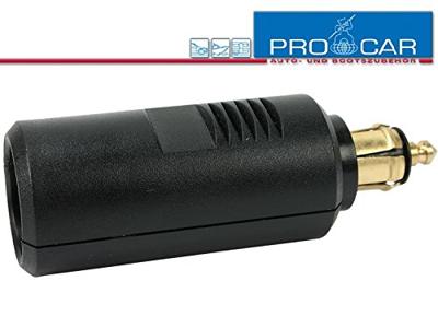 ProCar NORMSTECKDOSEN-ADAPTER 8 A Adapterstekker Stroombelasting (max.): 16 A Geschikt voor Sigarettenaansteker en standaard contactdoos Adapter 12 of 24 V=
