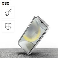 Hama Beschermglas voor mobiele telefoon D3O voor Samsung Galaxy S25 Edge (displaybescherming, onbreekbaar, anti-vingerafdruk, glas voor mobiele telefoon met montagehulp, volledige bescherming 10H - thumbnail