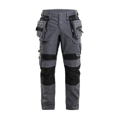 Blåkläder X1900 werkbroek denim stretch grijs/zwart maat 50