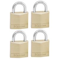 Masterlock 4 x 30mm padlocks ref. 130EURD - keyed alike padlocks - 130EURQNOP - thumbnail