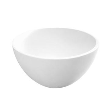 Best Design Waskom Opbouw Arezzo Solid Surface 20x11 cm Mat Wit
