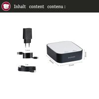 50135 Smik Gateway Paulmann Home Gateway Wit, Antraciet - thumbnail