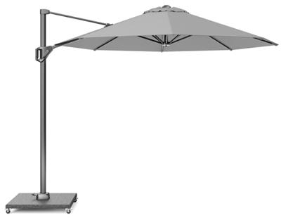 Platinum Voyager zweefparasol T1 3 m licht grijs