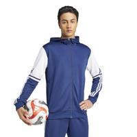 adidas Squadra 25 Hooded Trainingsjack Donkerblauw Wit - thumbnail
