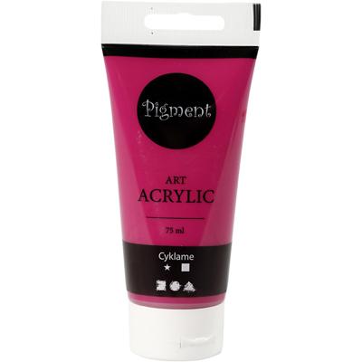 Creativ Company Pigment art acrylverf cyklame, 75ml