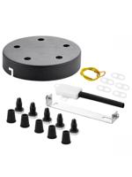 Light depot - plafondkap metaal 5 lichts - zwart - Outlet - thumbnail