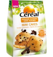 Cereal Mini cakes met stukjes chocolade zonder suikers 196 Gram - thumbnail