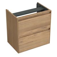 Onderkast Forzalaqua Reno 59.5x39.5x60 cm 2 La Softclose Eiken Oyster Forzalaqua - thumbnail