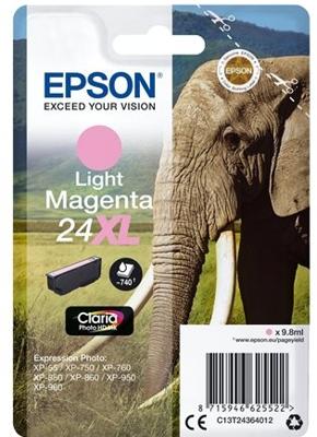 Epson C13T24364022 9.8ml 740pagina's Lichtmagenta inktcartridge