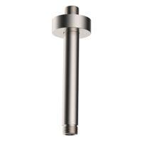 Douchearm Wiesbaden Caral Met Plafondbevestiging 15 cm Geborsteld Staal - thumbnail