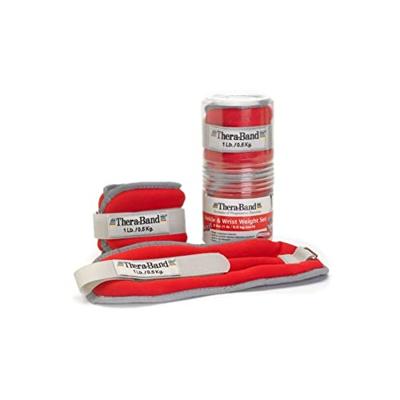 Theraband enkel & pols gewichtsmanchetten - rood Theraband enkel & pols gewichtsmanchetten - rood