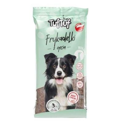 TUF TUF Meaty sticks with goose - traktatie voor hond - 70g
