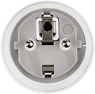 Hama Reisstekker UK (type g) voor apparaten uit GB, Ierland, Hongkong, Saoedi-Arabië, VAE voor gebruik op Duitse geaarde stopcontacten (bijv. Spanje, Frankrijk, Turkije enz.)