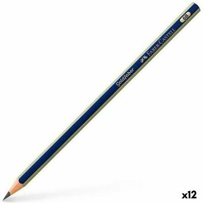 Potlood Faber-Castell GoldFaber 1221 Zeshoekig 6B (12 Stuks) Potlood Faber-Castell GoldFaber 1221 Zeshoekig 6B (12 Stuks)