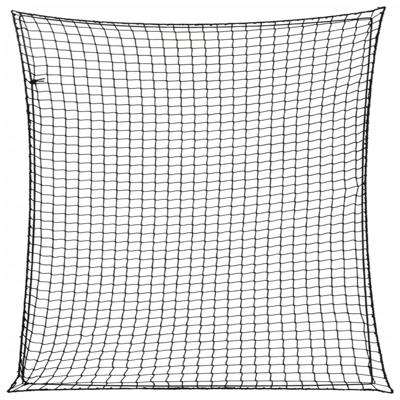 VidaXL Aanhangwagennet elastisch touw 4x4 m polypropeen zwart VidaXL Aanhangwagennet elastisch touw 4x4 m polypropeen zwart
