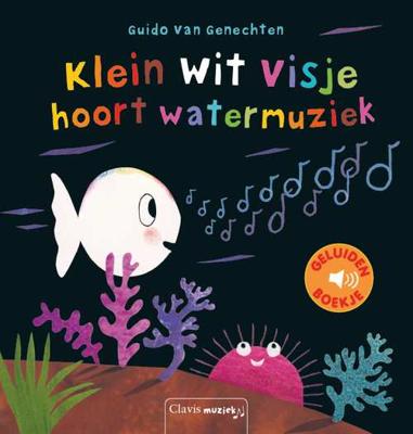 Klein wit visje hoort watermuziek Klein wit visje hoort watermuziek