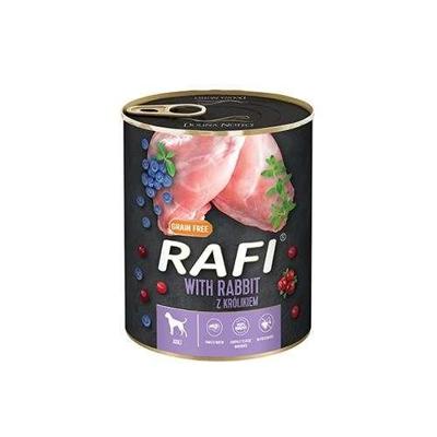 Dolina Noteci Rafi Natvoer voor honden met konijn, bosbes en cranberry - 800g