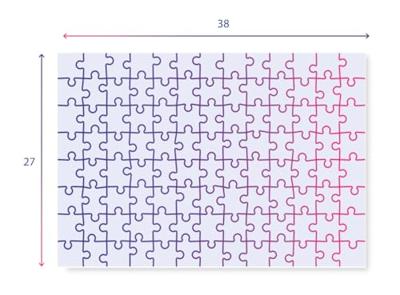 Clementoni legpuzzel super color trolls 3, 104st.