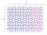 Clementoni legpuzzel super color trolls 3, 104st. - thumbnail
