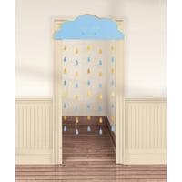 Deurdecoratie Geboorte Jongen Wolkje - thumbnail
