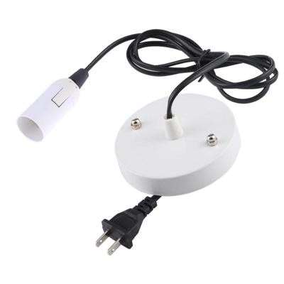 E14 Wire Cap lamp houder kroonluchter stopcontact met Base & 1.5 m verlengkabel US plug