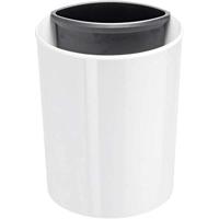 HAN i-LINE 18200-12 Prullenbak 20 l (Ø x h) 283 mm x 340 mm Styreen-methyl-methacrylaat Wit 1 stuk(s) - thumbnail