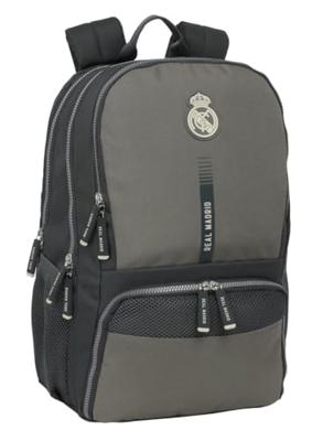 Schoolrugzak Real Madrid C.F. Grijs 30 x 42 x 17 cm Schoolrugzak Real Madrid C.F. Grijs 30 x 42 x 17 cm