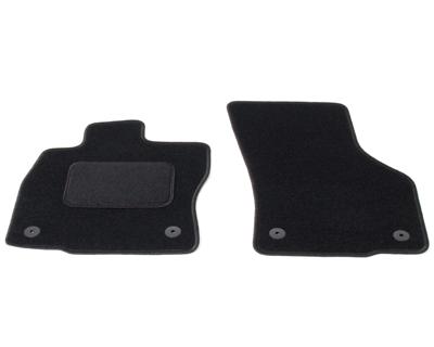 Automatten voorzijde - zwart stof - VW Golf 7 vanaf 2012