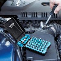 HAZET Bitset | 3-6 | PH1-PH3 | PZ1-PZ3 | T10-T40 1/4 inch (6,3 mm) zeskant massief | Pozidriv-profiel PZ, Kruiskop profiel PH, Tamper resistant - thumbnail