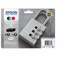 Epson Inktcartridge T3586, 35 Origineel Combipack Zwart, Cyaan, Magenta, Geel C13T35864010 - thumbnail