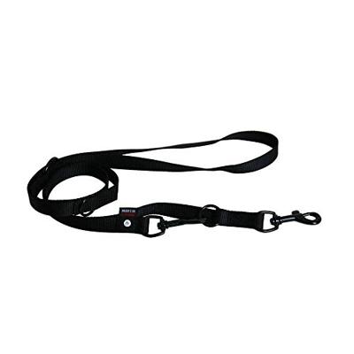 Martin hondenriem multipurpose nylon zwart