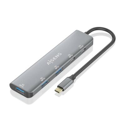 Aisens USB-hub, A109-0857, grijs, 1 stuk