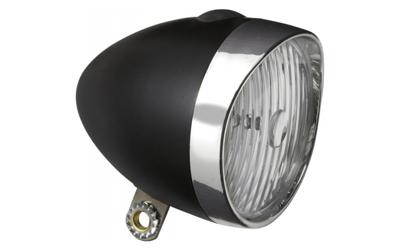 Edge koplamp retro 3 led aan/uit incl. batterijen zwart/chroom Edge koplamp retro 3 led aan/uit incl. batterijen zwart/chroom