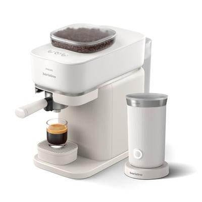 Philips BAR303/00 Baristina Espresso Koffiemachine met Baristina Melkopschuimer Bundel