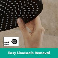 Hansgrohe Hoofddouche Vernis Blend 200 1 Jet Mat Zwart - thumbnail