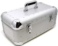 Zomo RS-250 XT platenkoffer voor 7 inch singles zilver - thumbnail