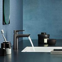 Hansgrohe Talis E Wastafelmengkraan Brushed Black Chroom - thumbnail