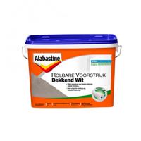 Rolbare voorstrijk sneldrogend wit 5l Alabastine - Alabastine - thumbnail