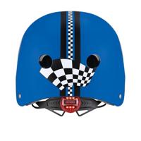 Globber helm elite lights racing blue - thumbnail