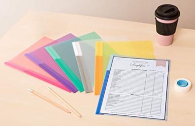 Tarifold L-map A4, uit PP, geassorteerde kleuren