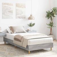 Bedframe zonder matras 90x190 cm spaanplaat grijs Sonoma - thumbnail